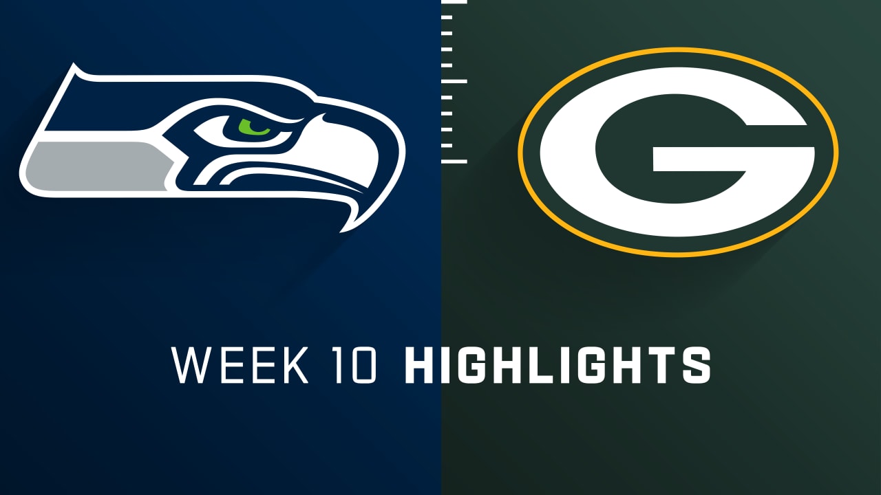 LOOK: Best photos from Week 10 matchup between Seahawks and Packers