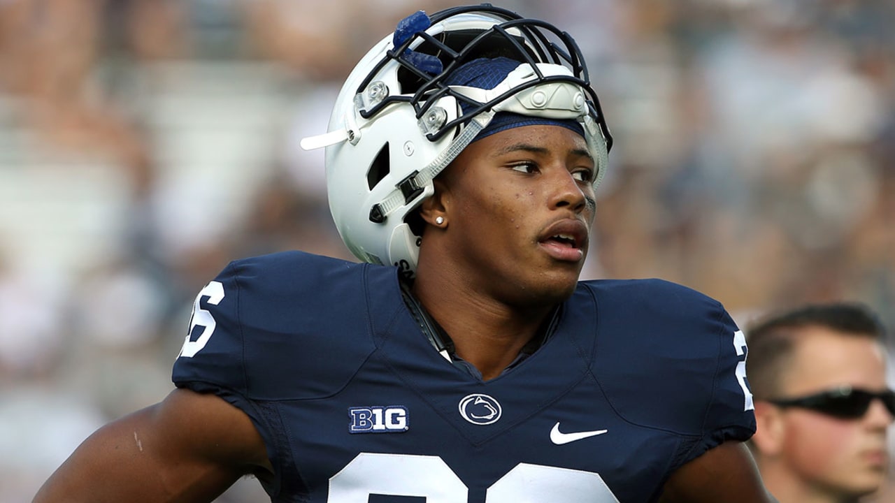 Watch: Penn State RB Saquon Barkley power cleans 405 pounds