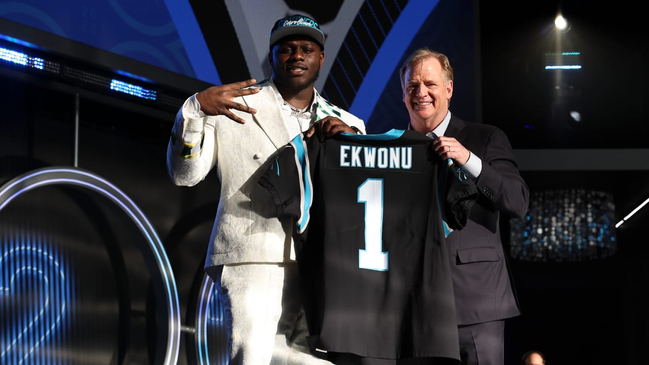 Panthers select N.C. State OT Ickey Ekwonu with No. 6 pick in 2022 NFL Draft