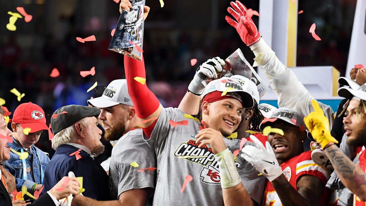 Patrick Mahomes reacts to winning his 2nd Super Bowl MVP 🏆