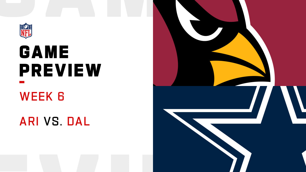 Arizona Cardinals vs. Dallas Cowboys preview | Week 6