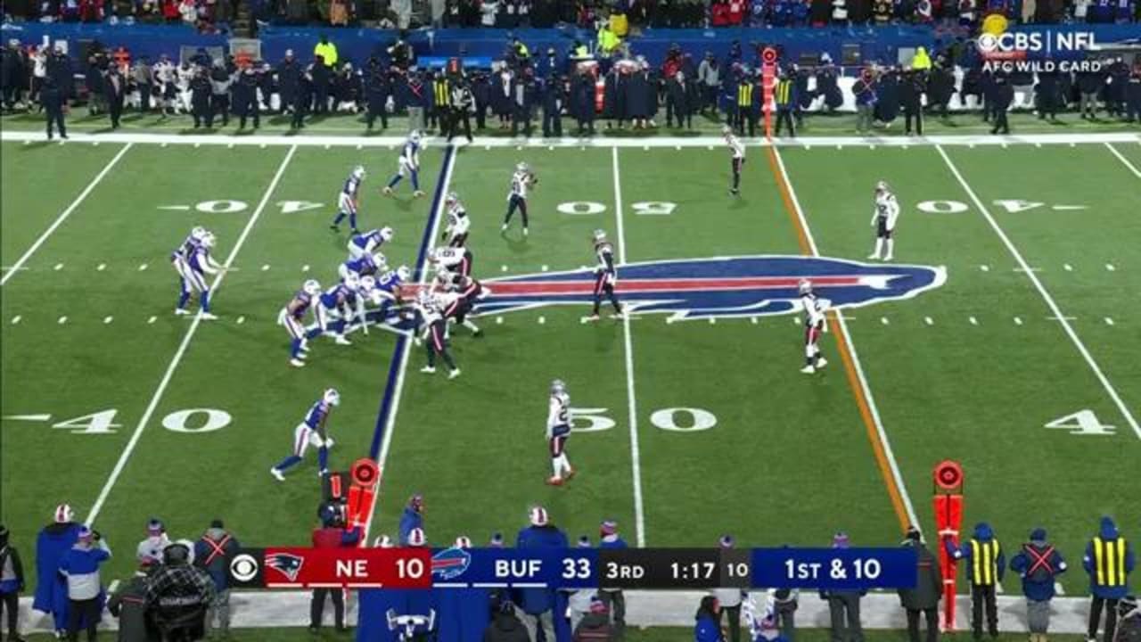 Cole Beasley gets UP for Josh Allen's high sidearm throw