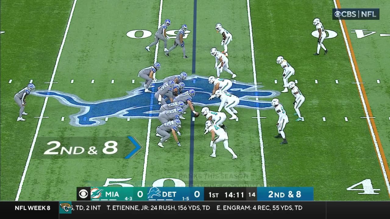 Detroit Lions (27) Vs. Miami Dolphins (24) Third Quarter GIF - Nfl