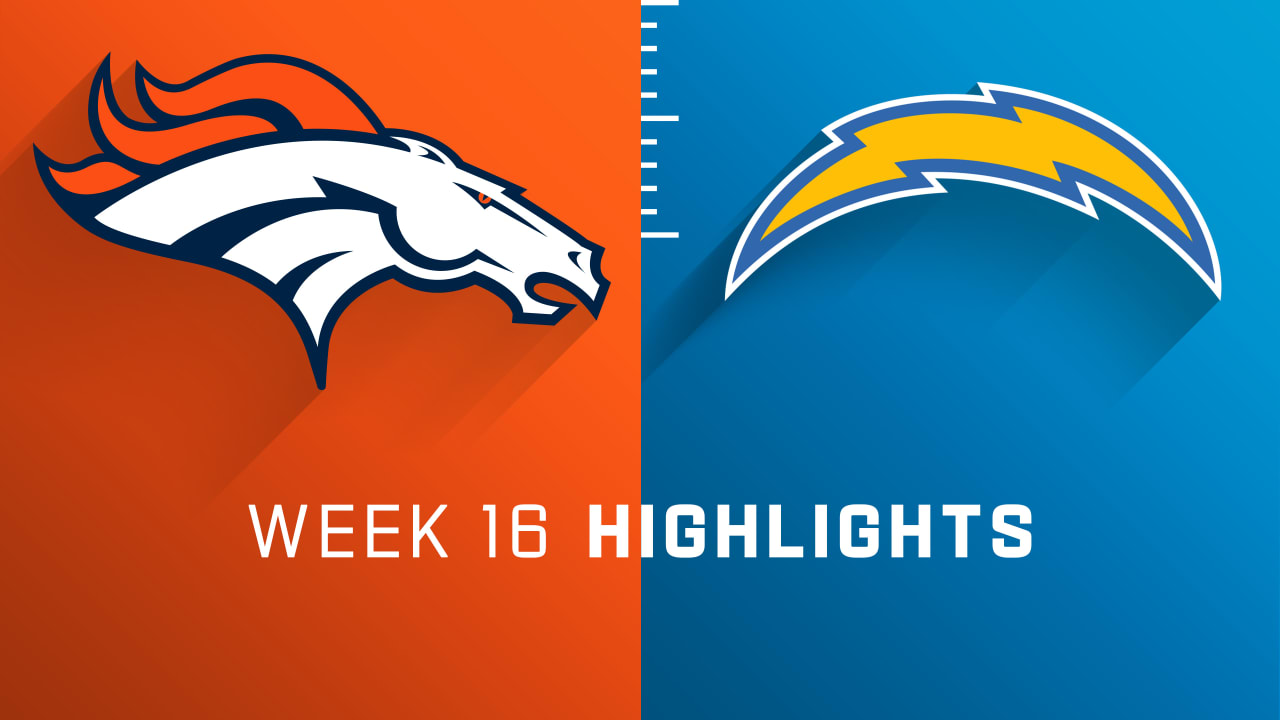 broncos vs chargers full game