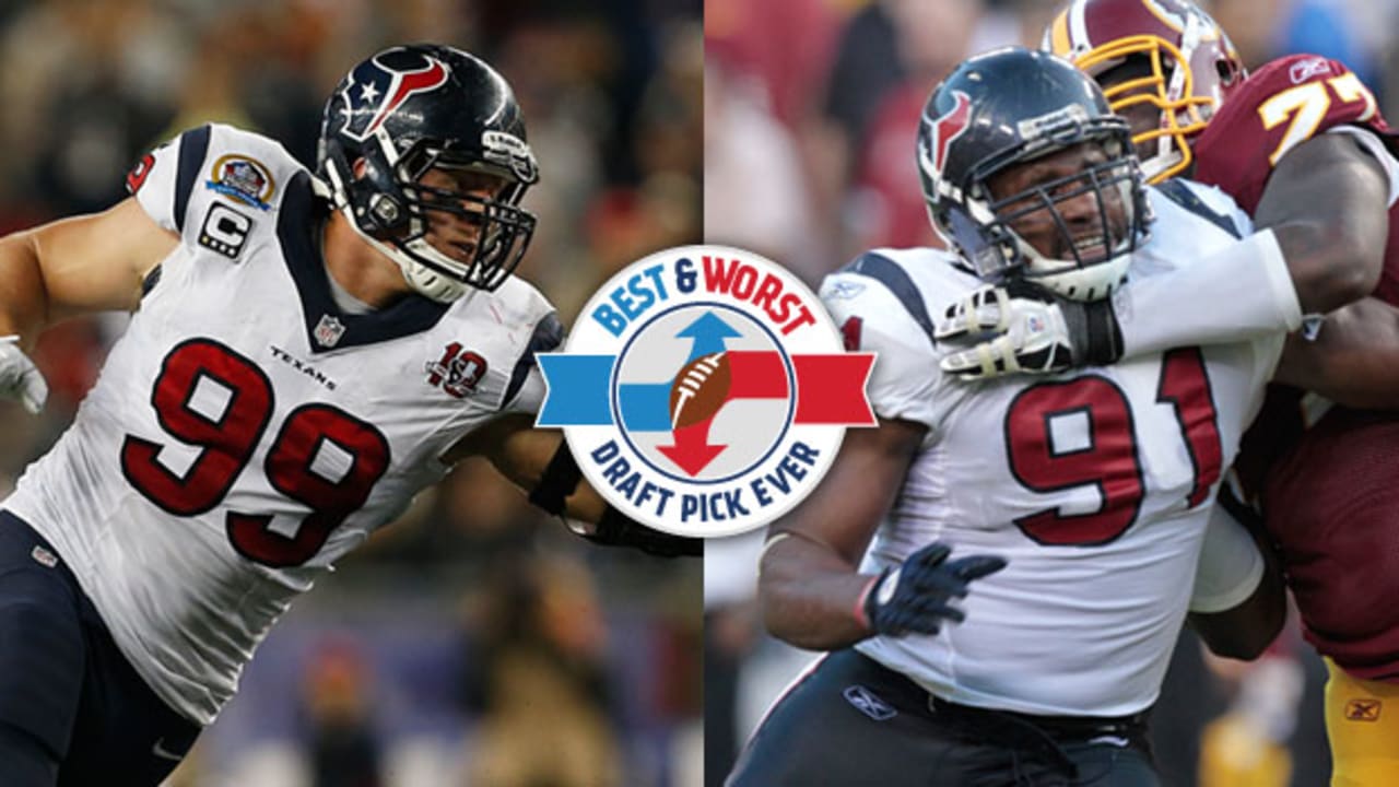 Biggest NFL Draft First Round Winners. Houston Texans vs