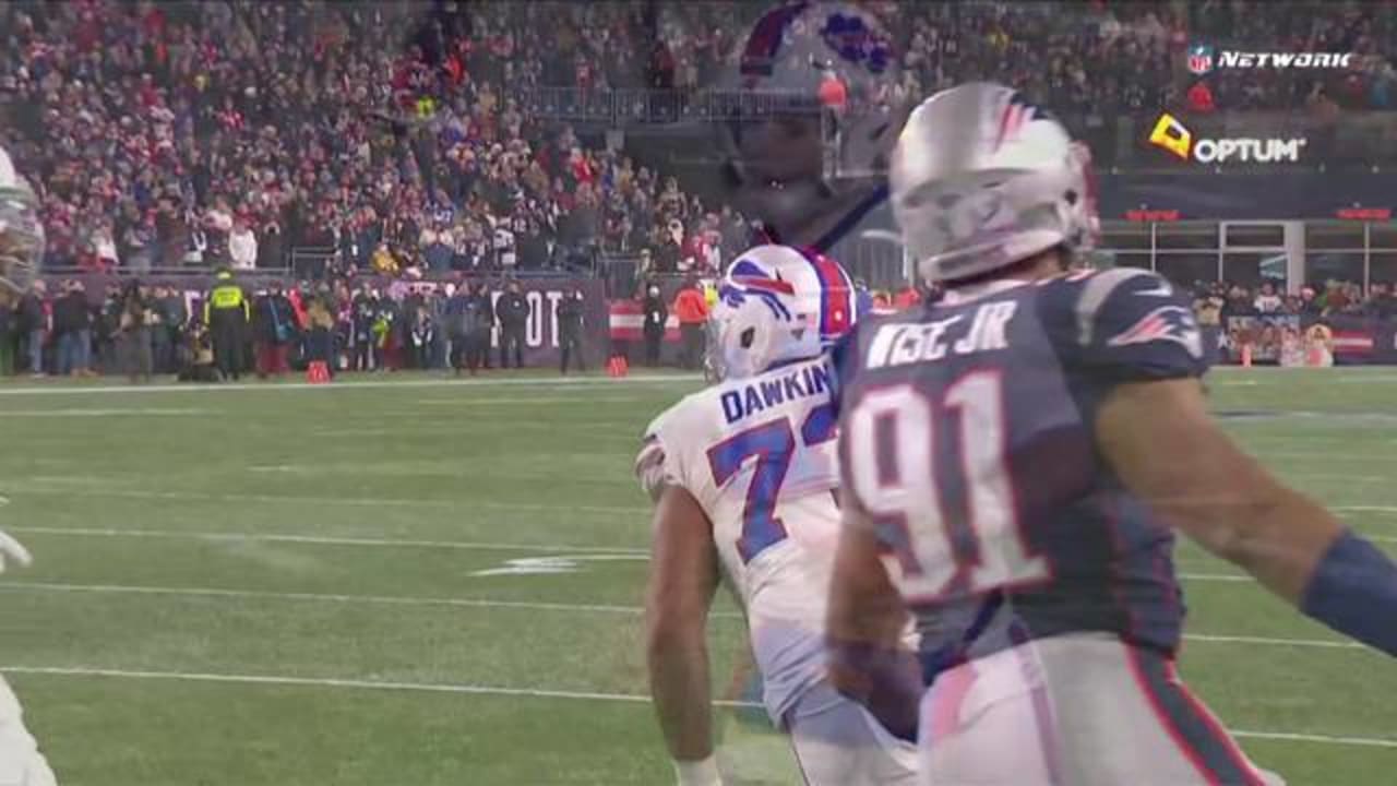 Buffalo Bills NFL Dion Dawkins On-Field Sideline Logo