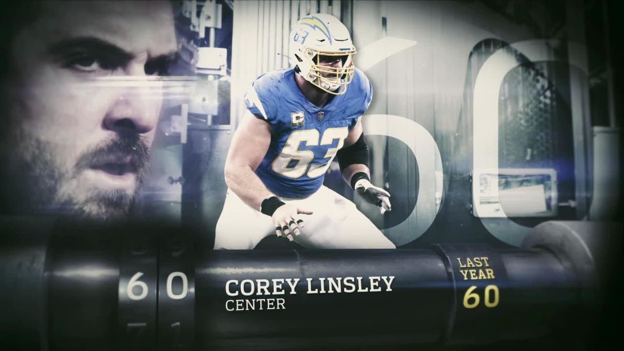 Top 100 Players of 2022': Los Angeles Chargers center Corey Linsley