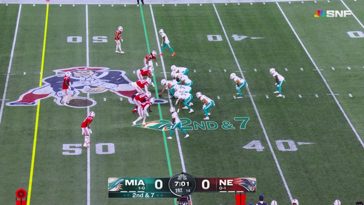 Sunday Night Football highlights: Dolphins-Patriots score, to plays