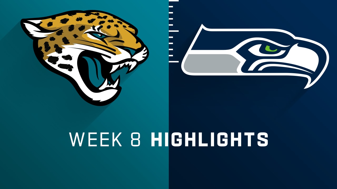 Jacksonville Jaguars vs. Seattle Seahawks highlights Week 8