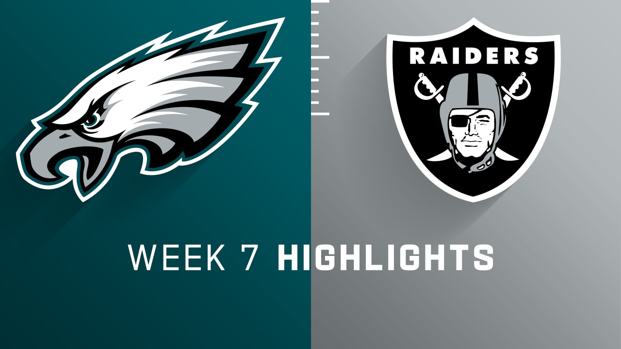 Philadelphia Eagles vs. Las Vegas Raiders highlights