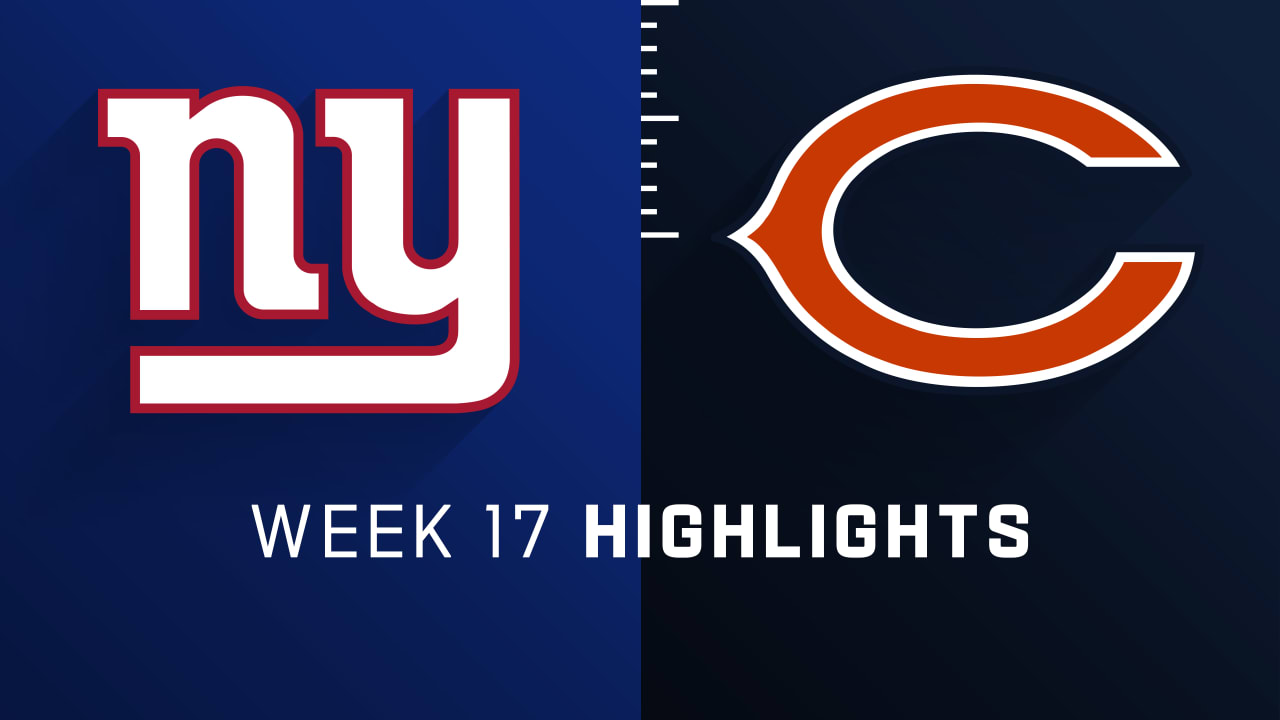 NY Giants 3 keys to beating the Bears in week 17