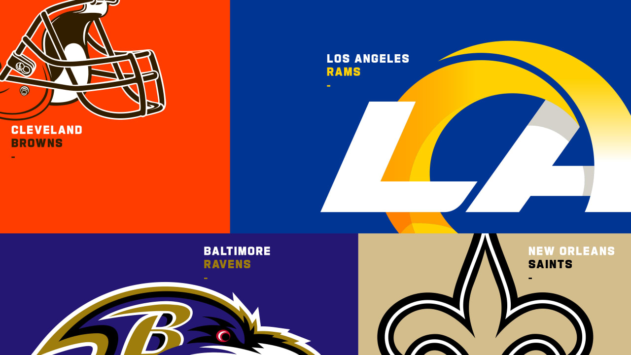 Cleveland Browns, Los Angeles Rams, Baltimore Ravens or New