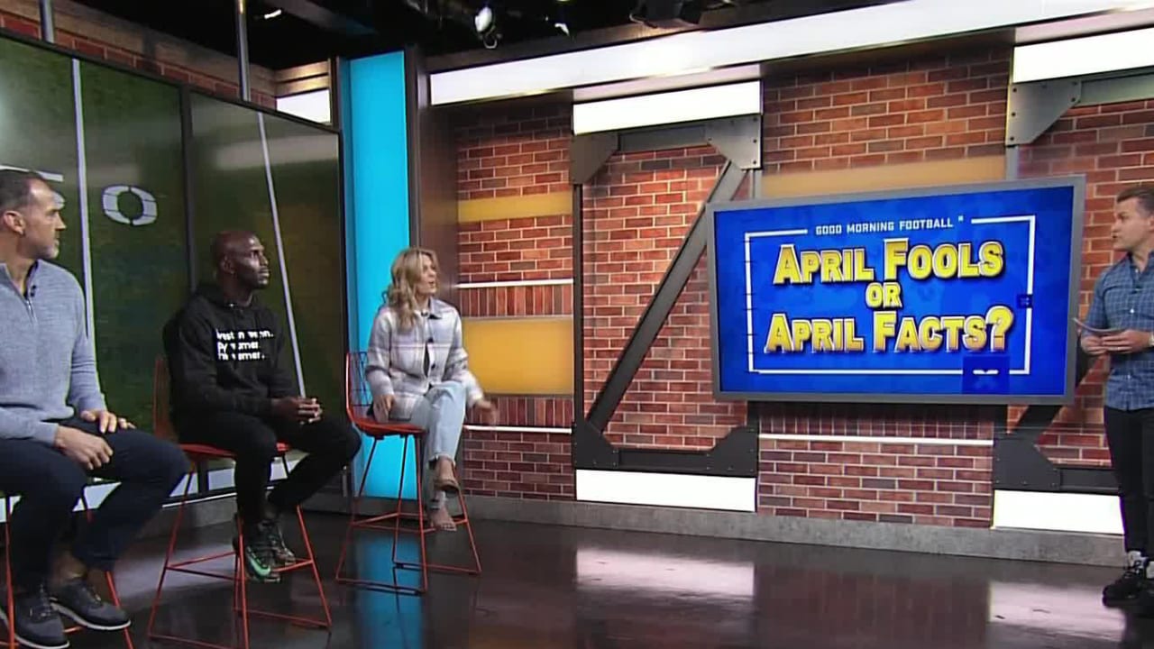 April Fools or April Facts Separating NFL truth from fiction 'GMFB'
