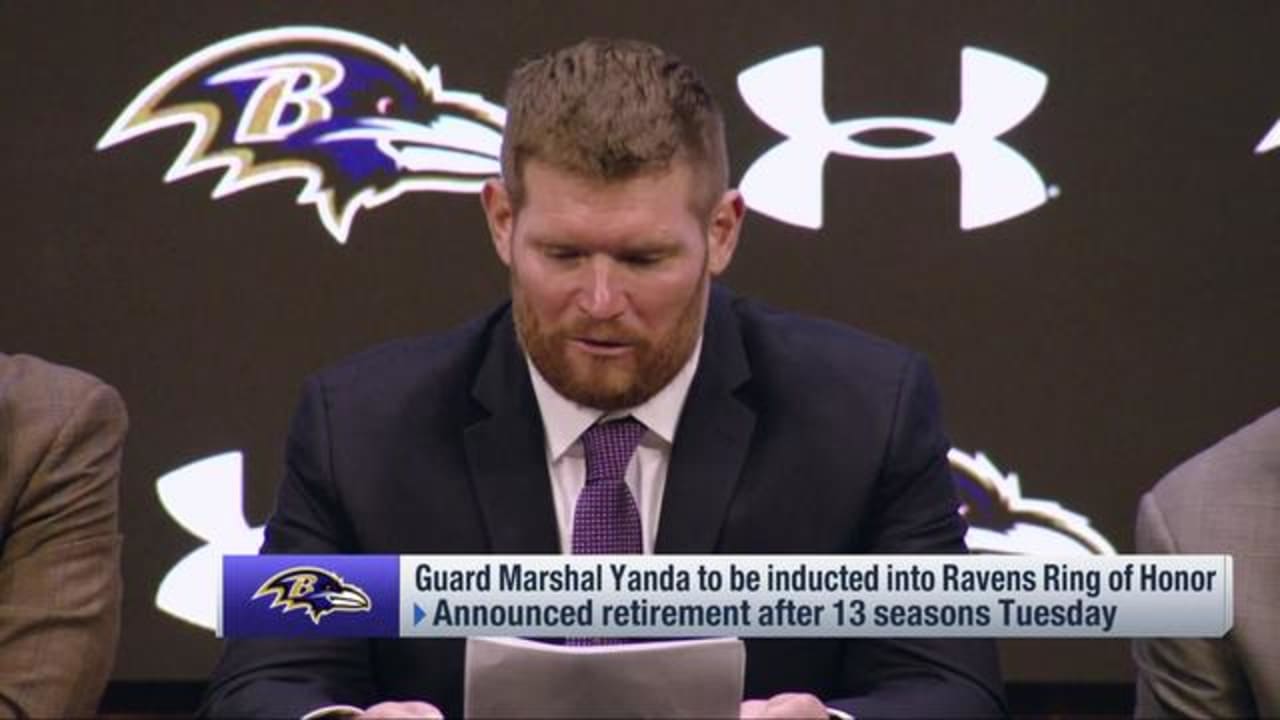 Baltimore Ravens' Marshal Yanda to retire from NFL after 13 seasons