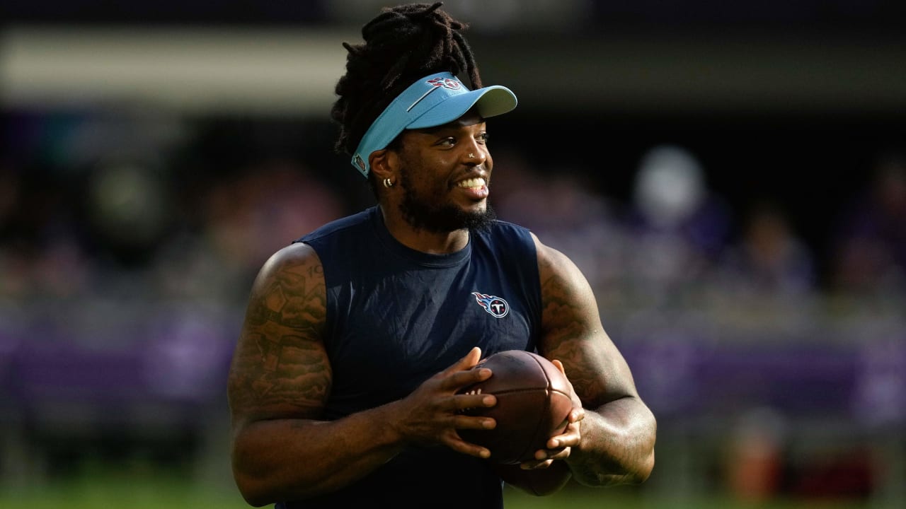 Titans-Bills fantasy report, inactives: Big workload for Derrick Henry