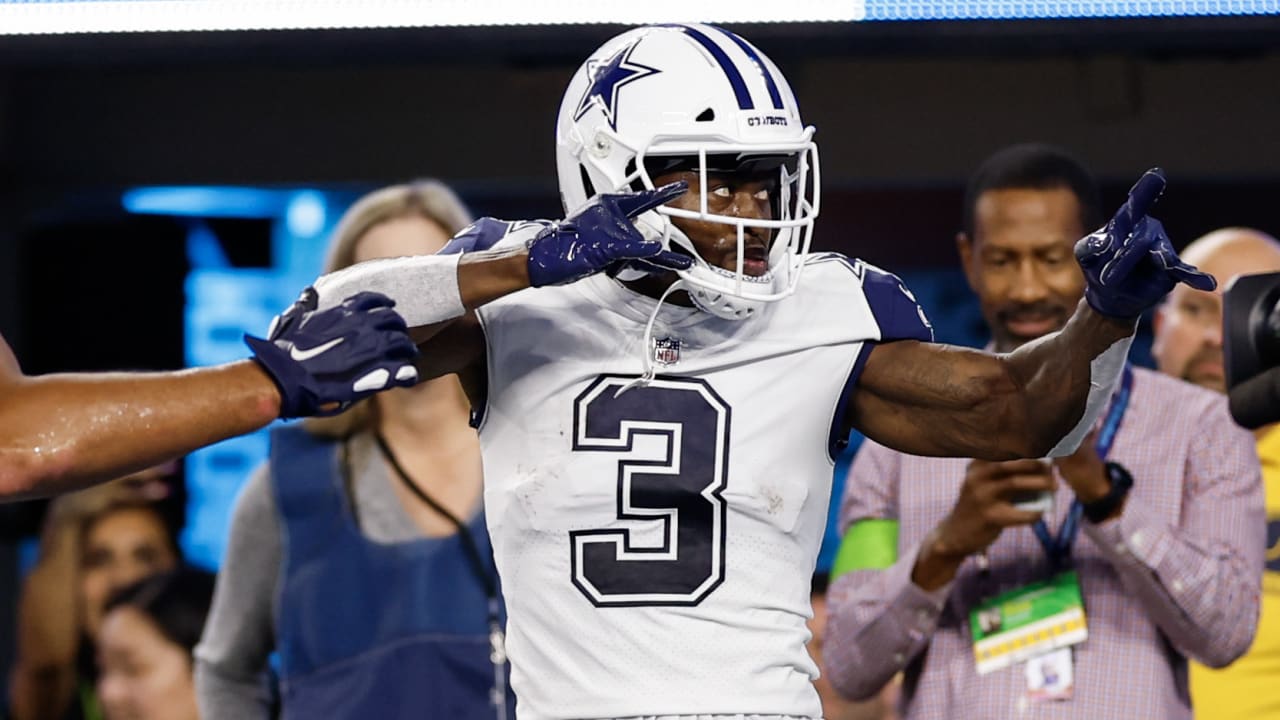 Dallas Cowboys wide receiver Brandin Cooks' first TD catch as a Cowboy is  go-ahead score in fourth quarter