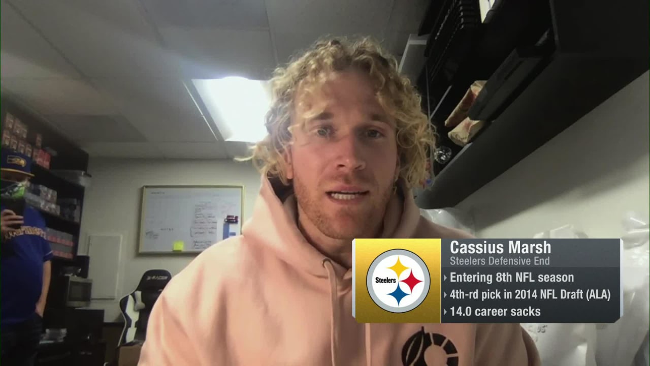 Steelers EDGE Cassius Marsh talks his role on defense in 2021