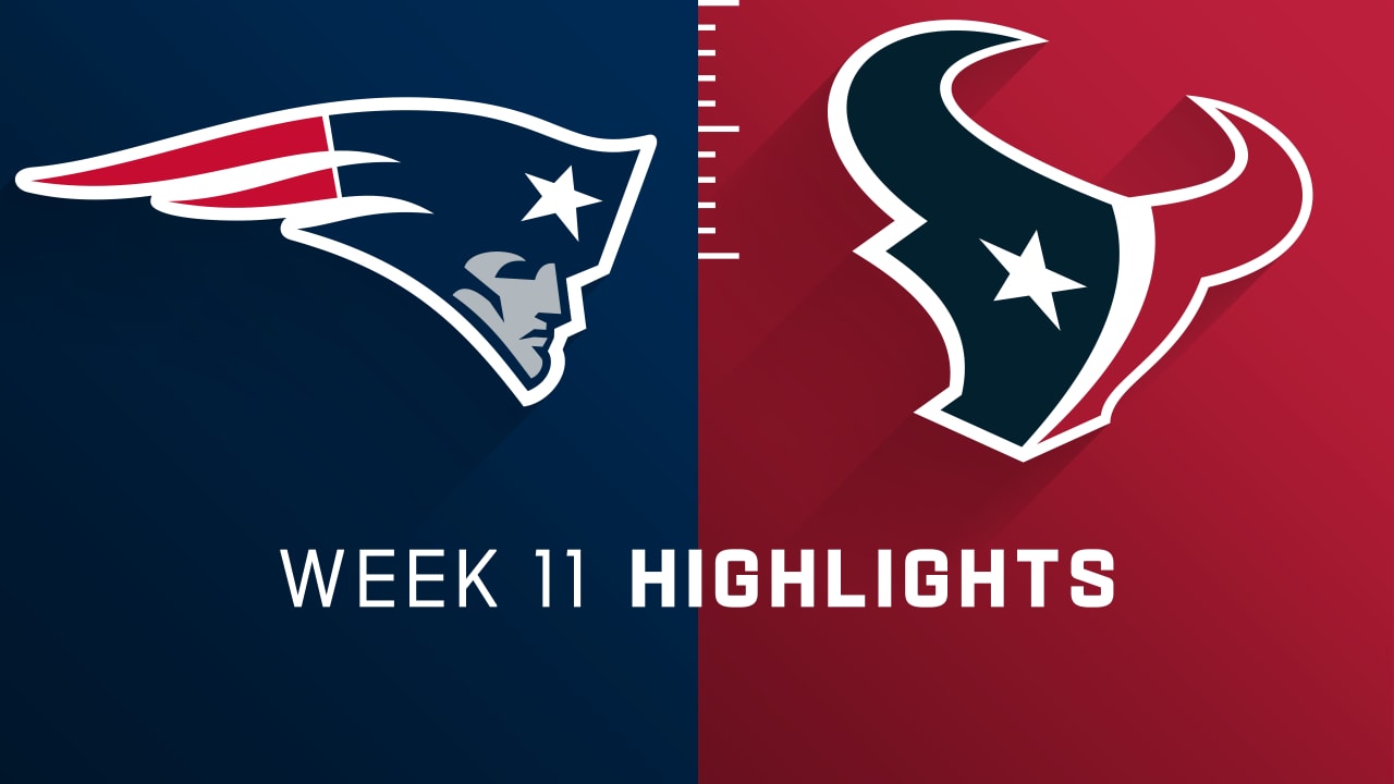 New England Patriots vs. Houston Texans highlights