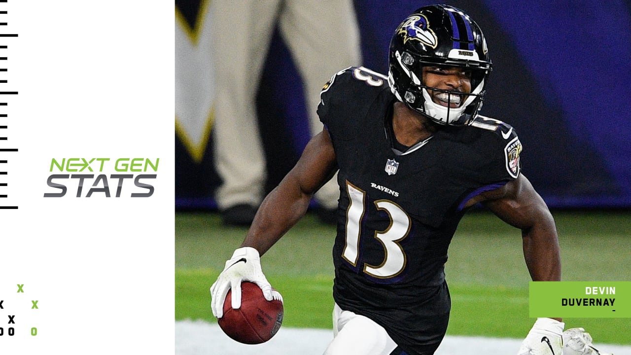 Next Gen Stats Baltimore Ravens' five fastest ball carriers so far