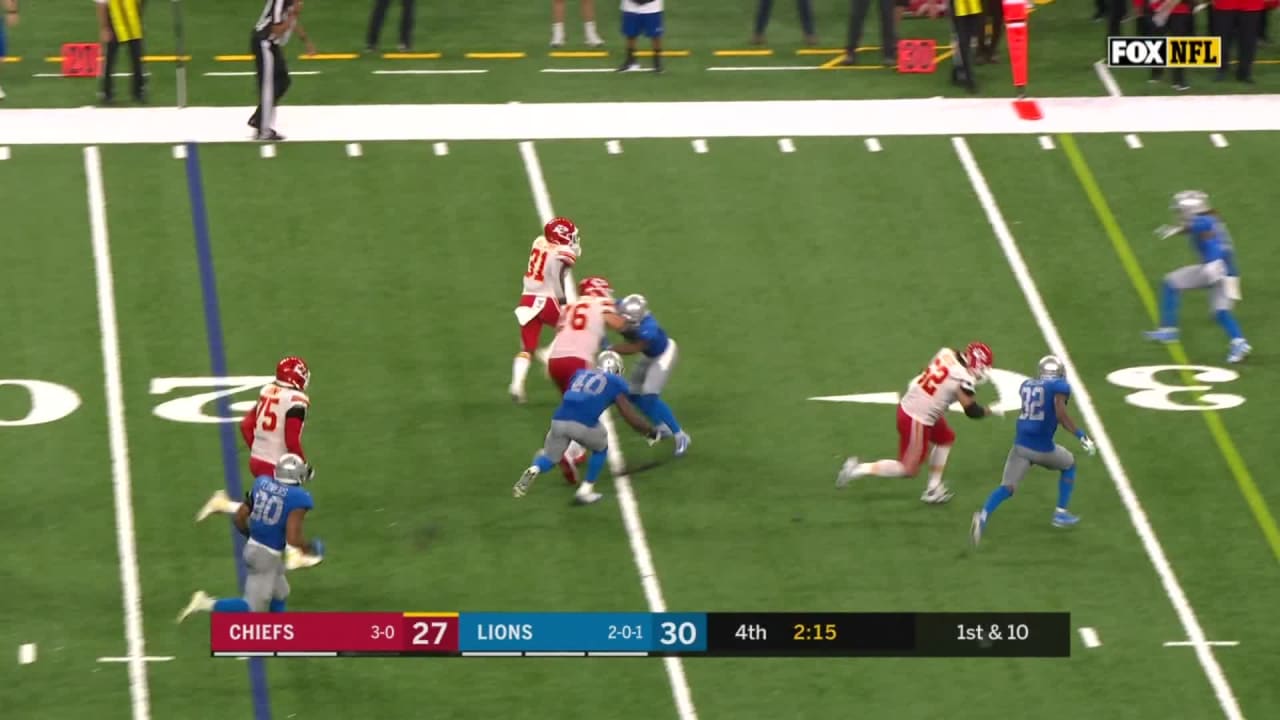 Every Play From Chiefs Game Winning Td Drive Vs Lions