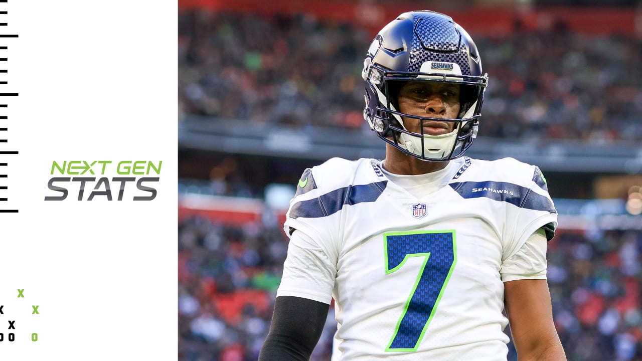 Next Gen Stats Seattle Seahawks quarterback Geno Smith's 5 most