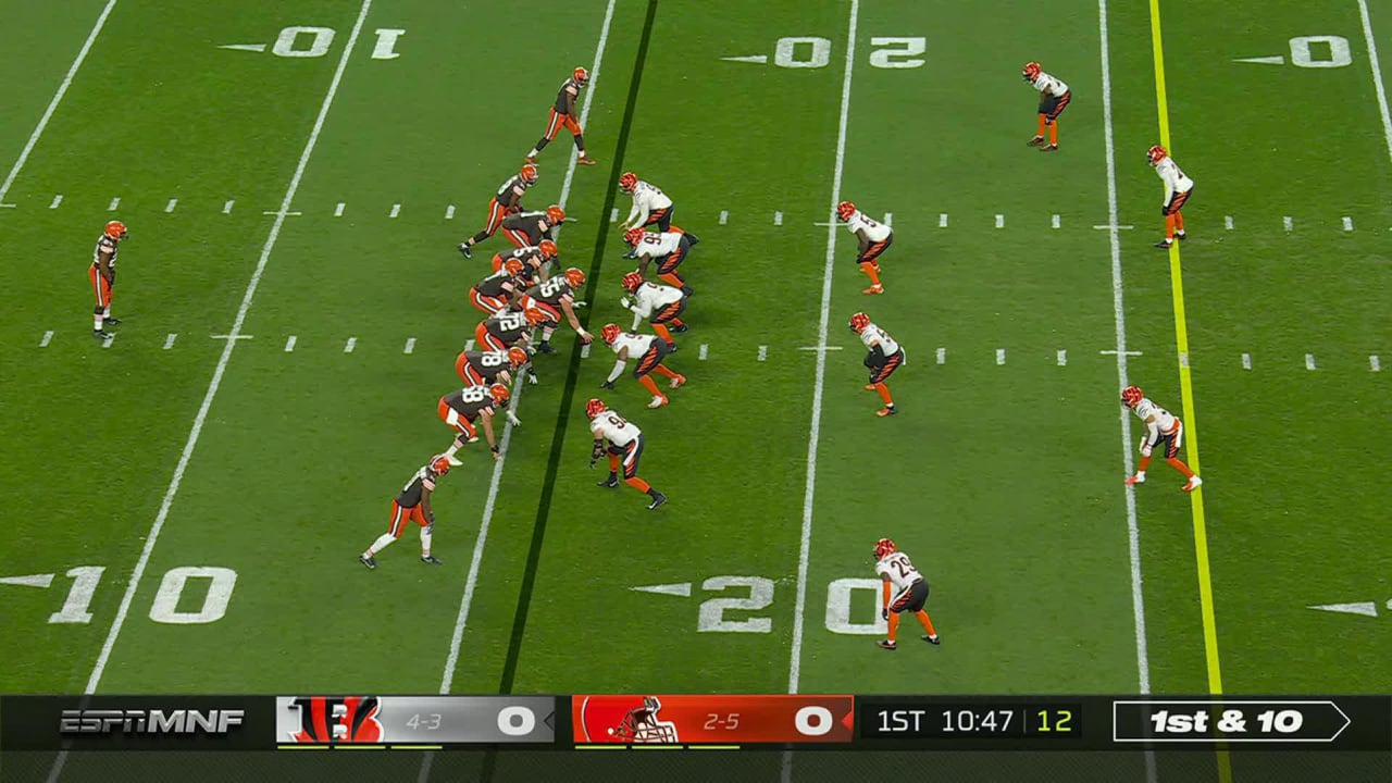 Cleveland Browns running back Nick Chubb's best plays vs. the Bengals