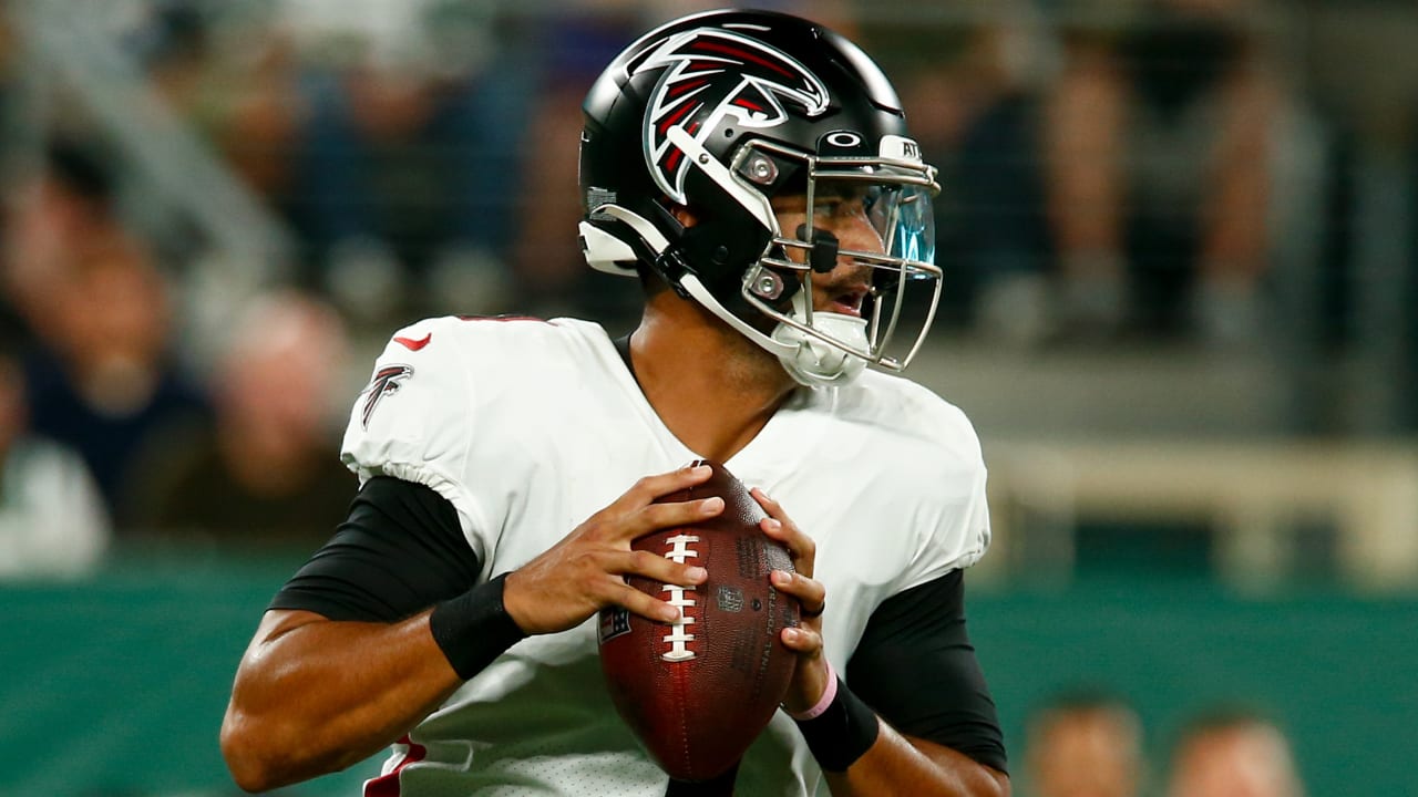 Falcons QB Marcus Mariota wants to give TE Kyle Pitts 'more opportunities':  'I've been a little too safe'