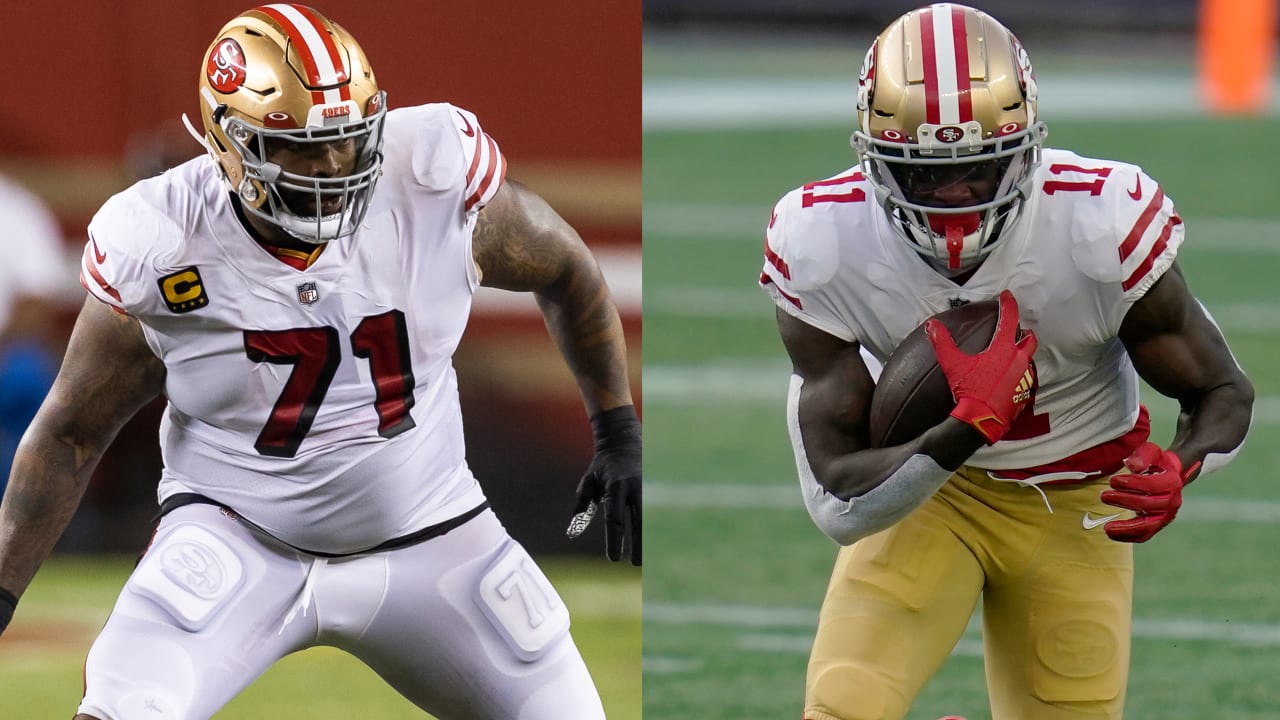 49ers WR Aiyuk and OL Williams have been placed on the COVID-19 list