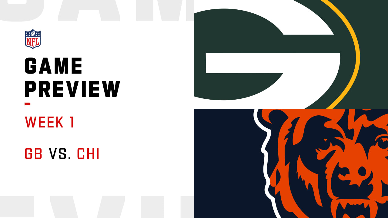 What channel is Packers vs. Bears on today? Time, TV schedule for NFL Week  1 game