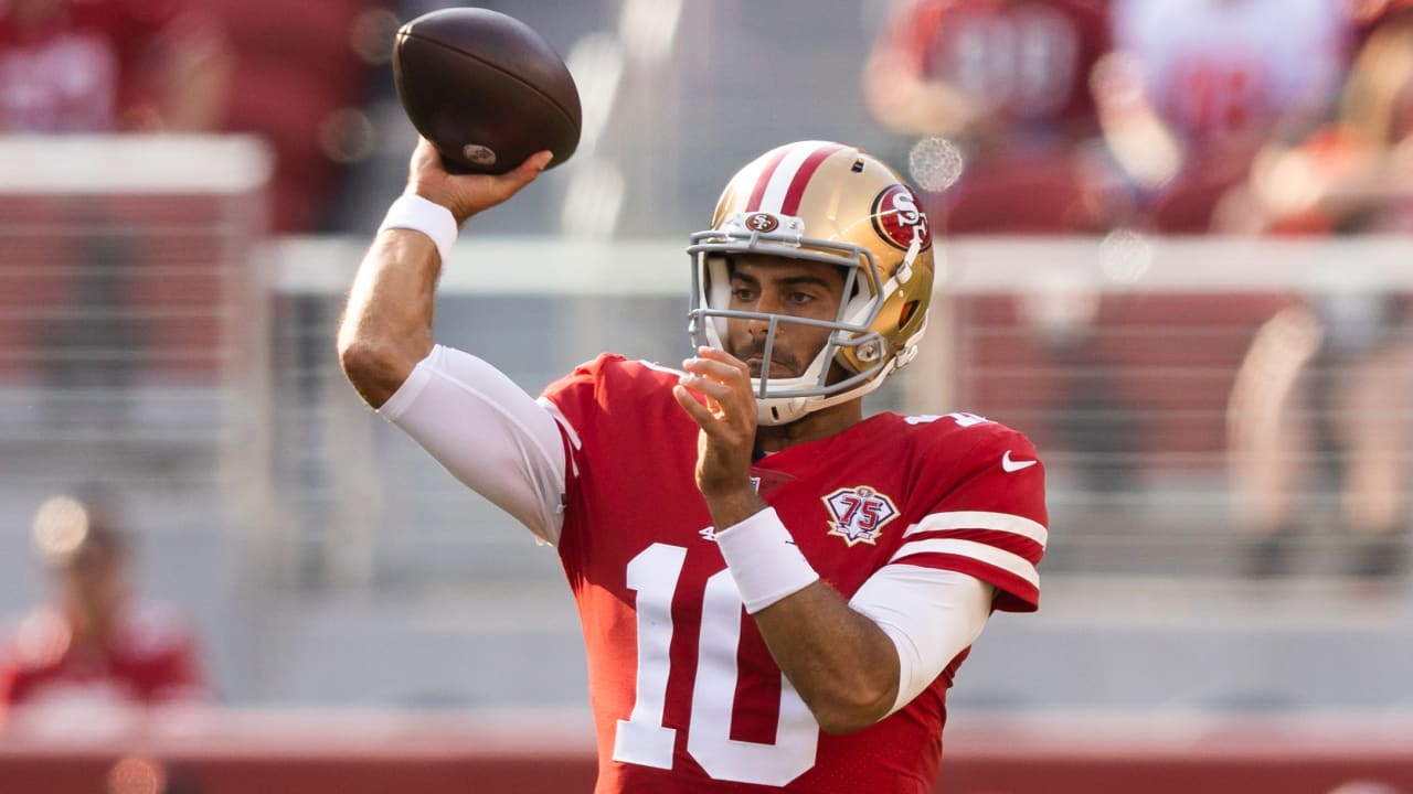 Niners QB Jimmy Garoppolo passes physical, won’t be placed on PUP list