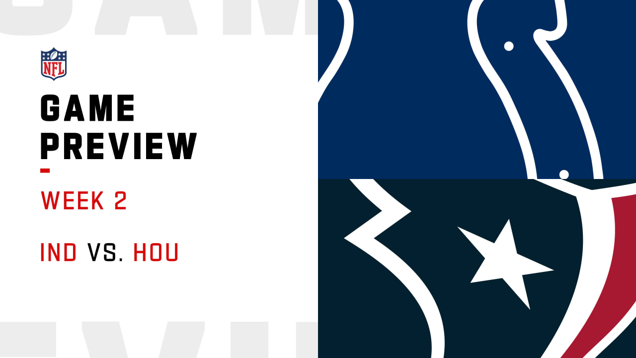 Indianapolis Colts vs. Houston Texans preview Week 2