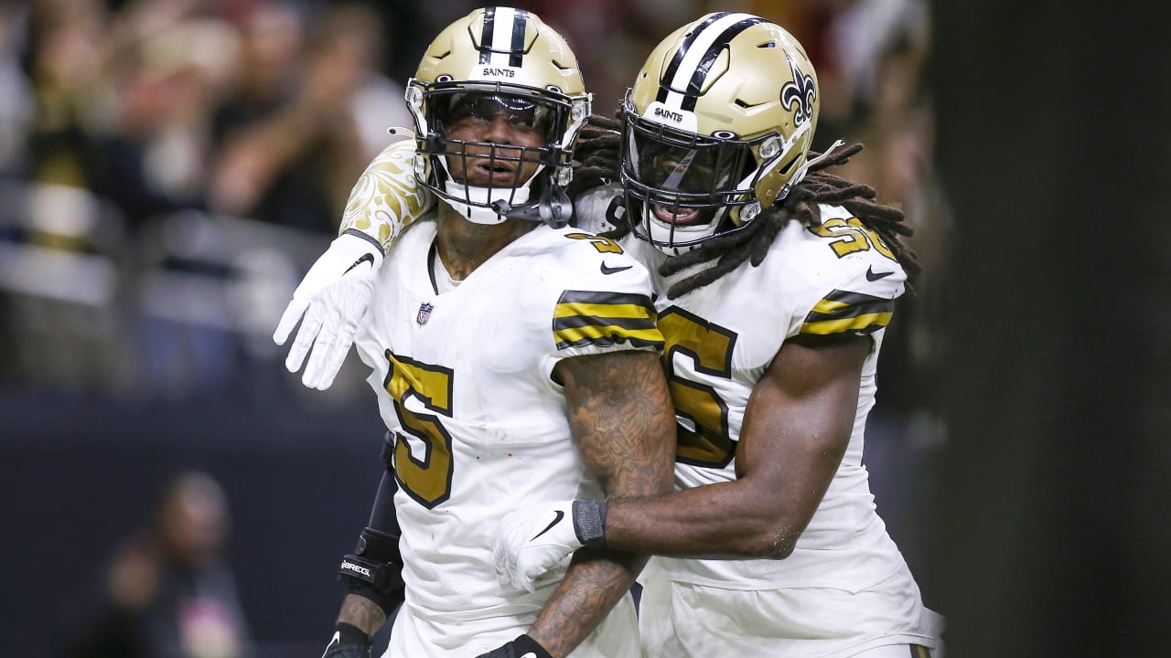 New Orleans Saints linebacker Kwon Alexander seals Saints' win