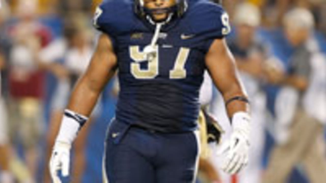 Aaron donald best sale pitt jersey