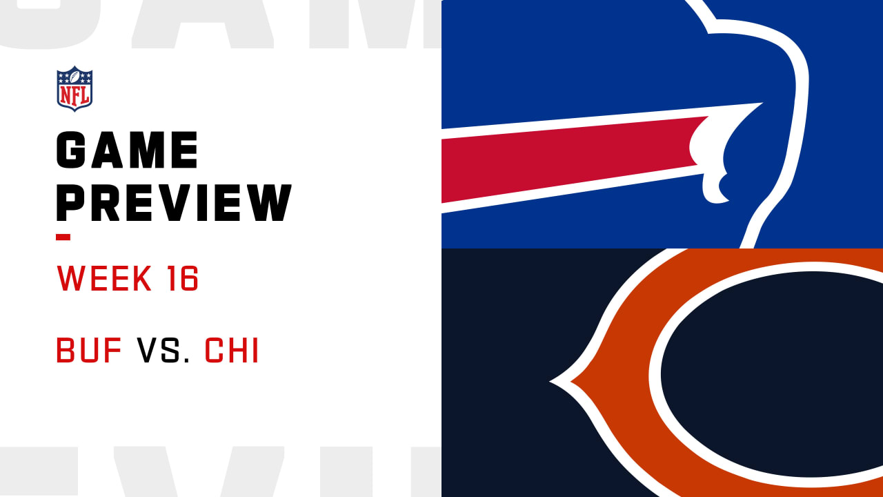 Buffalo Bills vs. Chicago Bears preview Week 16