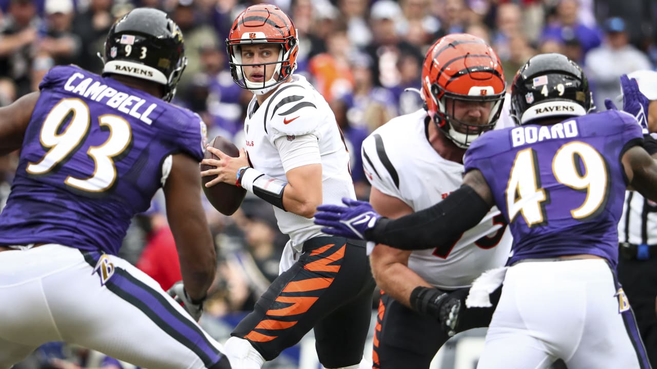 The Bengals' new white helmets are (chef's kiss)