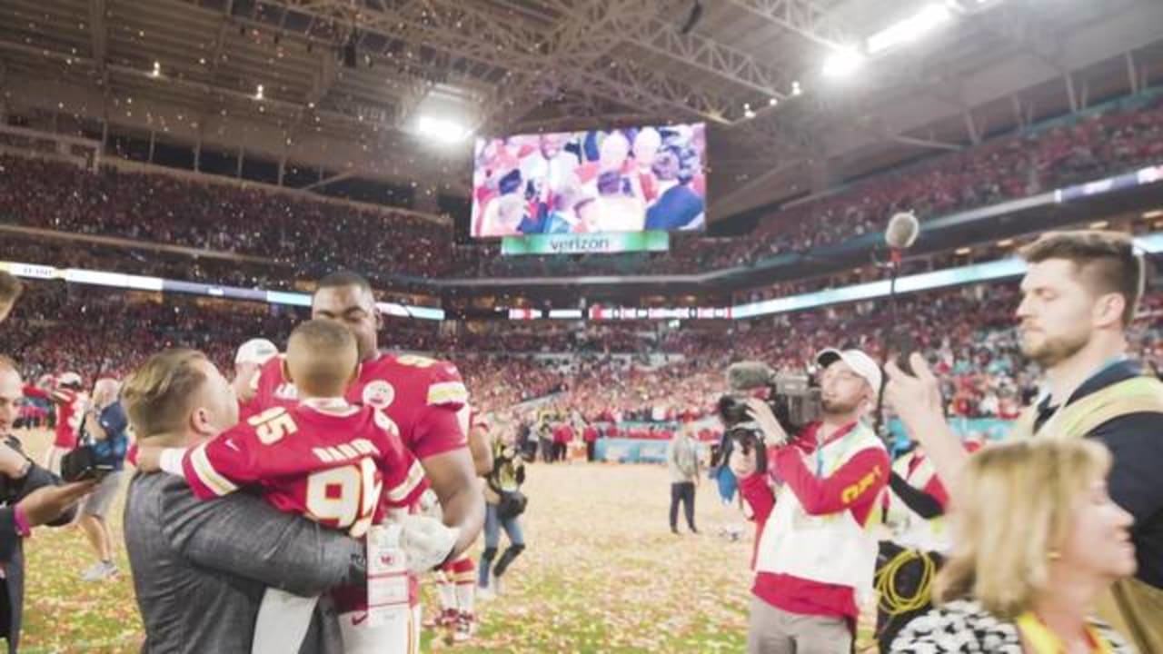 Kansas City Chiefs display custom WWE Title Belt during Super Bowl Victory  Parade - WWE News, WWE Results, AEW News, AEW Results