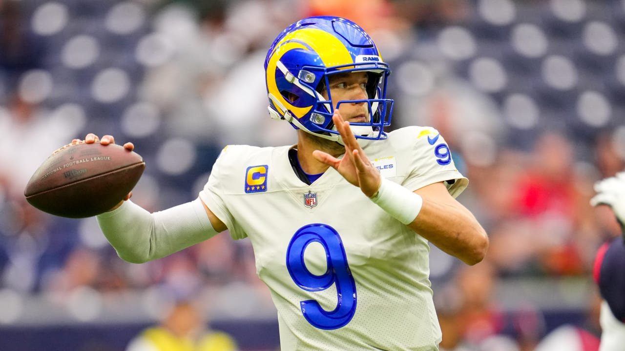 Los Angeles Rams quarterback Matthew Stafford's best throws vs. Texans |  Week 8
