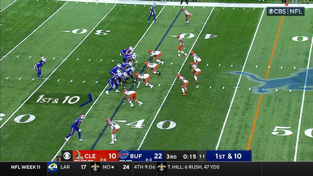 Buffalo Bills Running Back James Cook Slices Through Defense On 29-yard ...