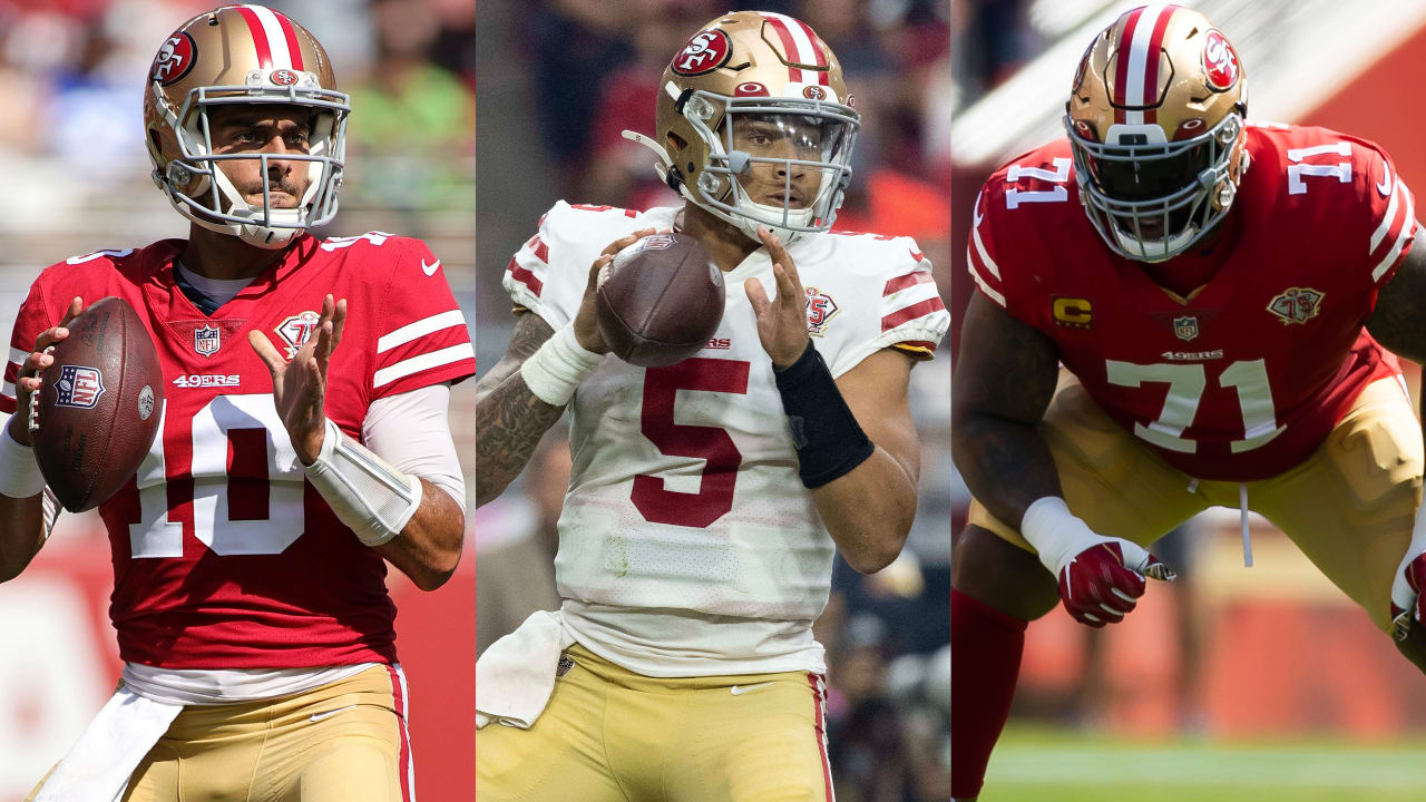 San Francisco 49ers say QB Jimmy Garoppolo, OT Trent Williams have chance  to play Sunday - ESPN