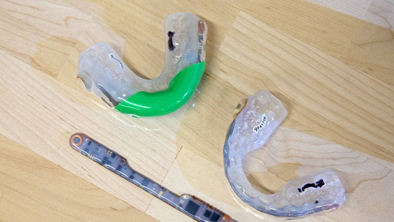 Mouthguard sensor