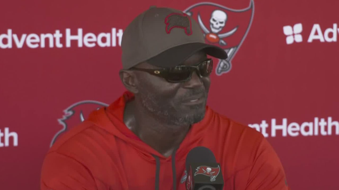 Tampa Bay Buccaneers Head Coach Todd Bowles on Tom Brady's Absence, Miami  Dolphins Tennessee itans