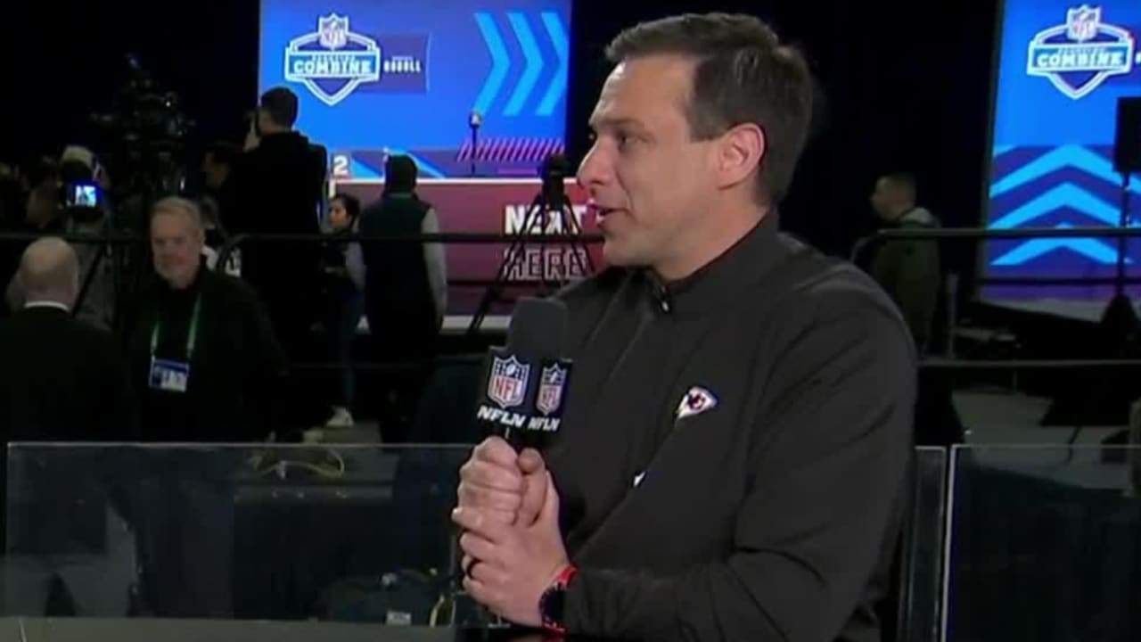 Kansas City Chiefs general manager Brett Veach talks about team's(07)