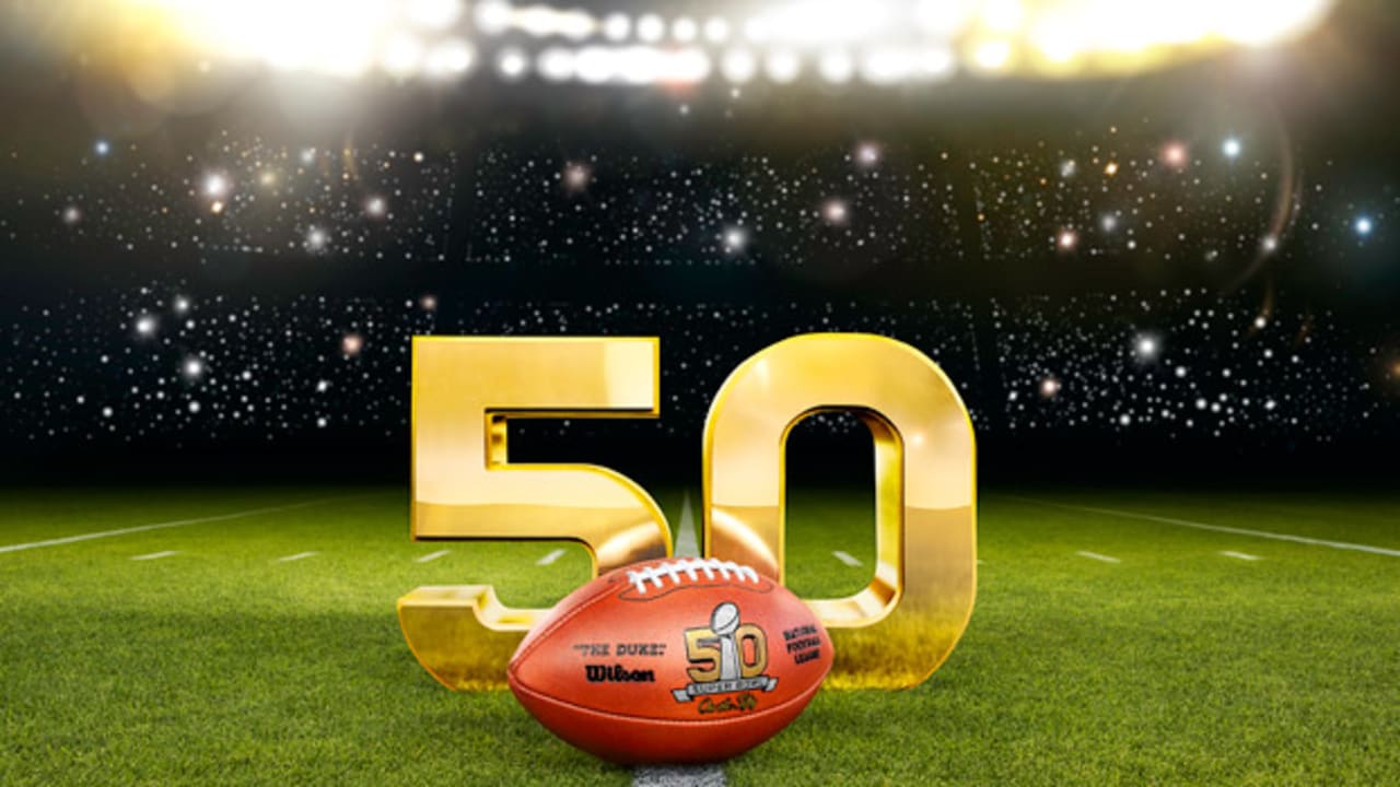 NFL Celebrates Super Bowl 50 With All Things Gold