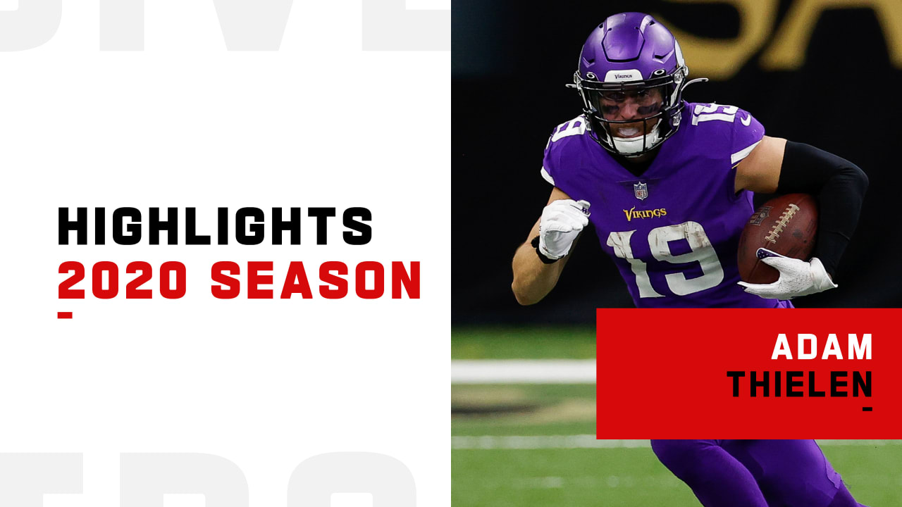 Every Adam Thielen Touchdown From the 2020 NFL Season