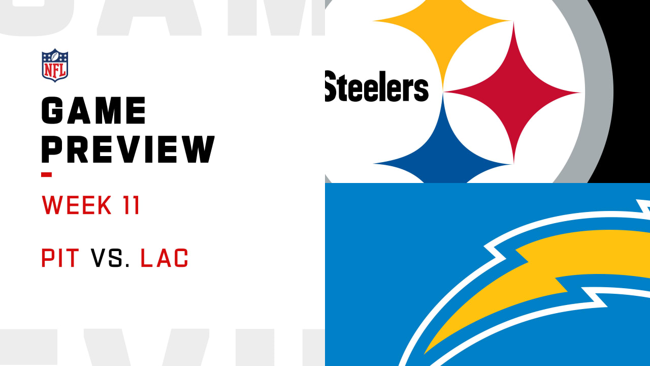 SNF' Week 11 Preview: Steelers vs Chargers