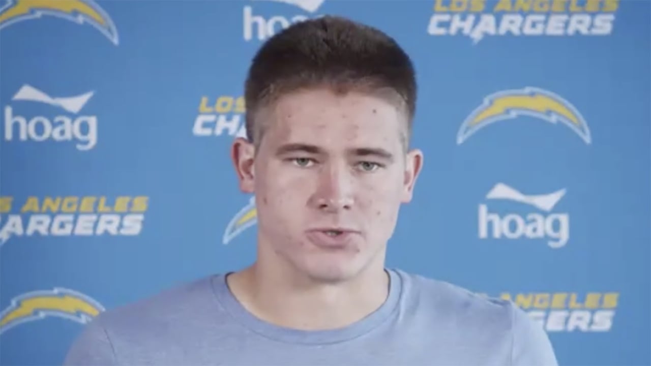 First look: Los Angeles Chargers quarterback Justin ...