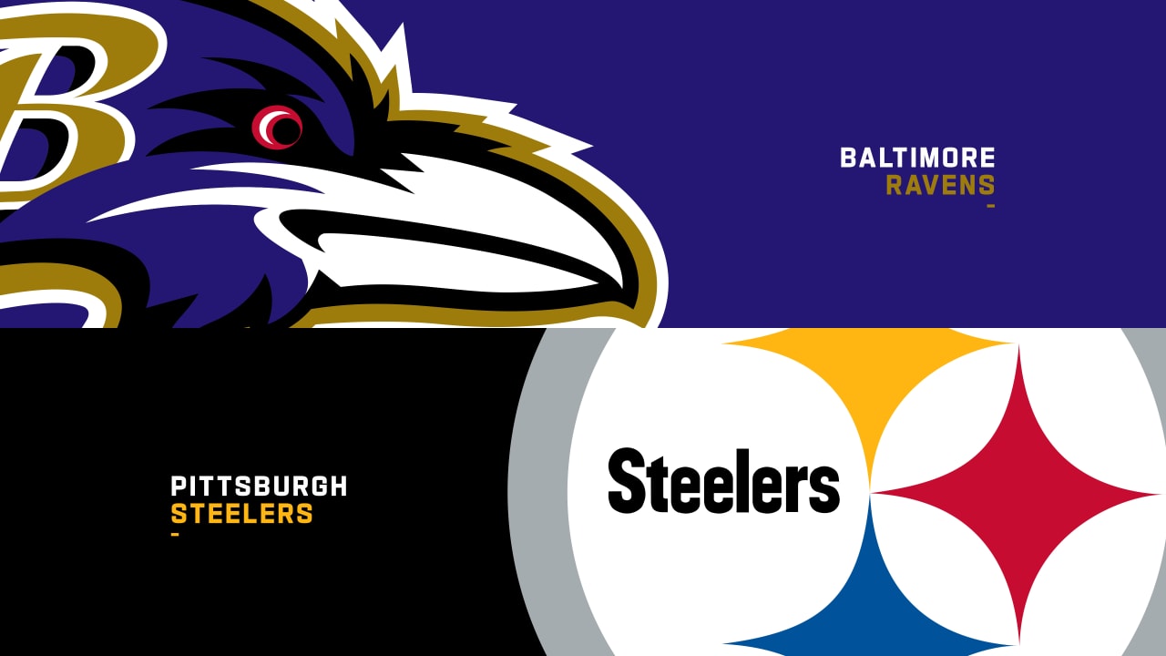 ravens steelers game today