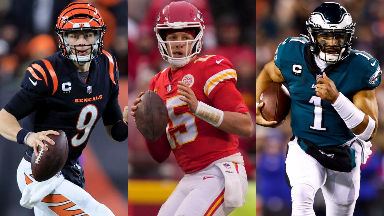 Three AP MVP finalists — Joe Burrow, Jalen Hurts and Patrick Mahomes — will play in championship game Sunday