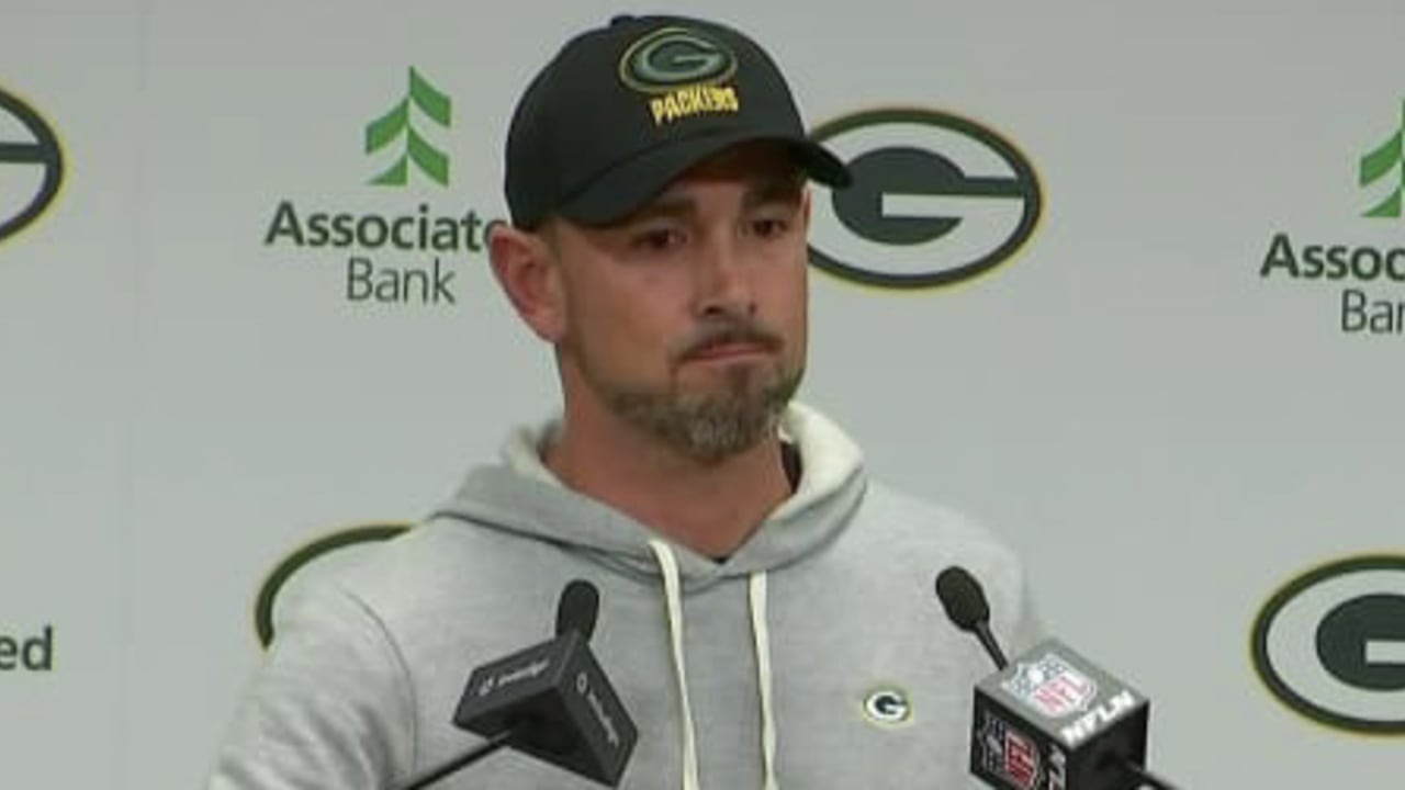 You gotta find a way to get it done.” 1-on-1 with #Packers Head Coach Matt  LaFleur following #GBvsATL 