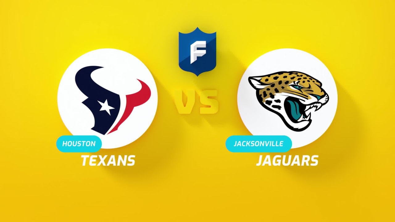 Players to start from Texans-Jaguars matchup